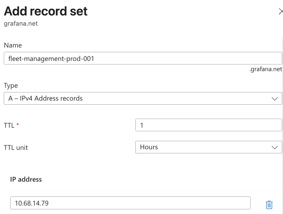 Record Set