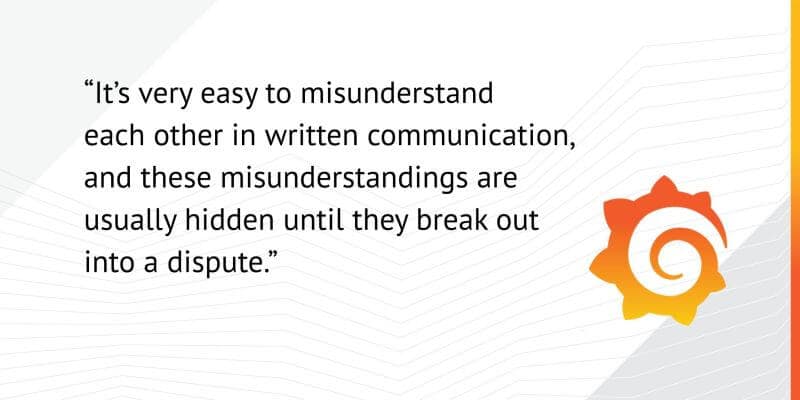 Community series: On online communication
