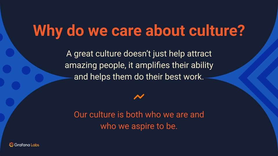 The 7 cultural values that drive Grafana Labs