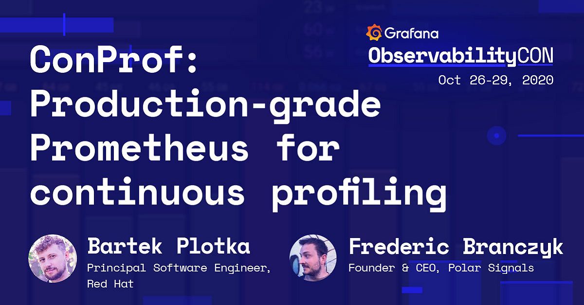 ConProf: Production-grade Prometheus for continuous profiling