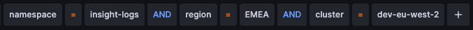 Cardinality management - filter
